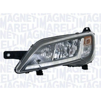 Bilde av MAGNETI MARELLI 712501111129 Frontlykter venstre H7, W21/5W, WY21W Halogen uten tåkelykt, med blinklys, nærlys for høyrekjøring lyspære