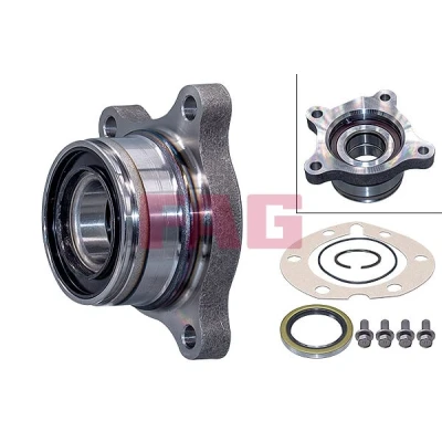 Bilde av FAG 713 6212 00 Hjullagersett Bildet viser leveranseinnholdet 92,00 TOYOTA: Land Cruiser Prado 120, 150, 200