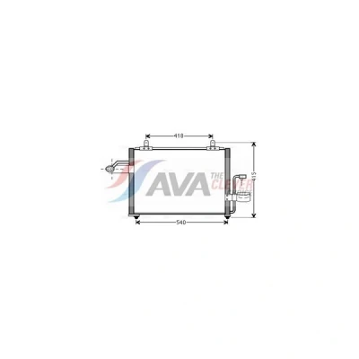 Bilde av PRASCO DW5084 Kondensator 11,7 Aluminium 562