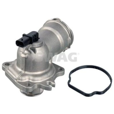 Bilde av SWAG 33 10 2178 Termostat 92 med tetning sensor kapsling MERCEDES BENZ: E Klasse T modell, C Sedan, modell