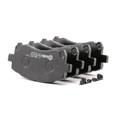 Bilde av BREMBO P 78 010 Bremseklosser med akustisk slitasjevarsel uten tilbehør SUBARU: Forester I, Outback III, Impreza II Sedan, MITSUBISHI: Grandis