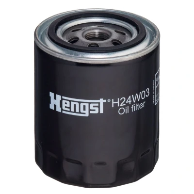 Bilde av HENGST FILTER H24W03 Oljefilter 3/4 16 UNF Påskruingsfilter TOYOTA: LAND Cruiser Prado 120, ROVER: Discovery 2, Range Rover Defender SUV