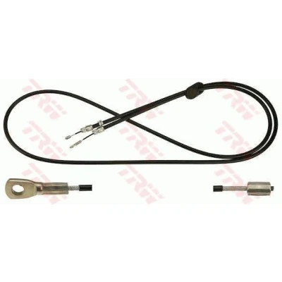 Bilde av TRW GCH2595 Bremsekabel 2735, 2570 Skivebrems MERCEDES BENZ: C Klasse T modell, Sedan