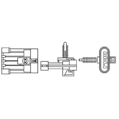 Bilde av MAGNETI MARELLI 466016355074 Lambdasonde oppvarmet 4 OPEL: Astra G Caravan, Zafira A, CC