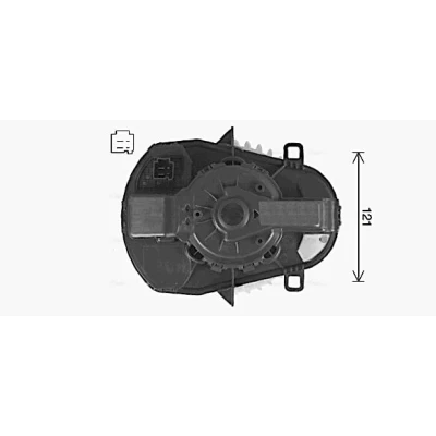 Bilde av PRASCO VN8549 Elektromotor, innendørsvifte 12