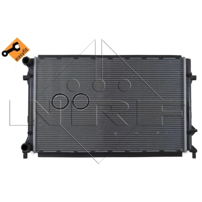 Bilde av NRF 56153 Radiator Aluminium 650 406 33 EASY FIT med tetningsring Kjøleribber loddet VOLKSWAGEN: Touran I, Caddy 3, Golf 5, SKODA: Octavia 2 Combi