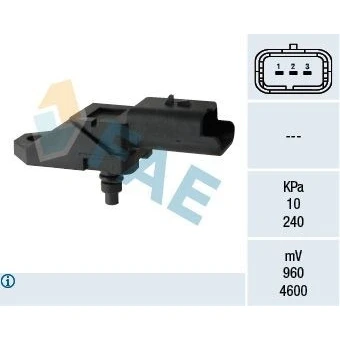 Bilde av FAE 15046 Sensorer VOLVO: V50, V70 3, S80 II, FORD: KUGA 1, Focus 2 Kombi, FIESTA 5, PEUGEOT: 3008 I