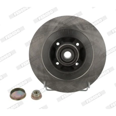 Bilde av FERODO PREMIER DDF1570 1 Bremseskiver 270 10 4 fullt ut med ABS senorring, hjullager RENAULT: MEGANE 2 Kombi, SCENIC 2, GRAND