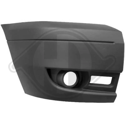 Bilde av DIEDERICHS Priority Parts 1455152 Tildekning, støtfanger foran høyre FORD: Transit Mk6 Flatvogn lastebil/Chassis, Van
