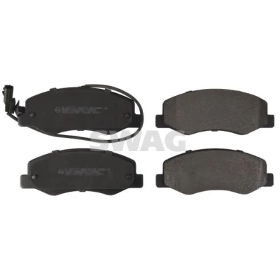 Bilde av SWAG 60 91 6819 Bremseklosser bakaksel inkl. slitasjevarselkontakt RENAULT: MASTER 3 Kasten, 3, OPEL: Movano B Van