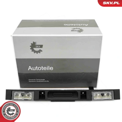Bilde av ESEN SKV 96SKV249 Baklukehåndtak svart BMW: X3 (E83) xDrive30d 3.0, 3.0 d, 2.0 2.5 i, sd, xDrive18d 2.0, xDrive35d si xDrive