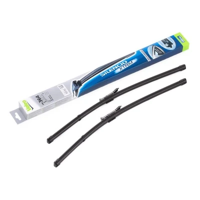 Bilde av Vindusvisker Valeo Silencio X.trm, Flat Blade Set 574464 foran Rammeløs feste m/haker AUDI: A6 C6 Sedan, Allroad, Avant