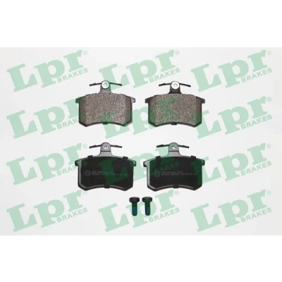 Bilde av LPR 05P440 Bremseklosser med skruer AUDI: A8 D2, A6 C4 Avant, A4 B5 Avant