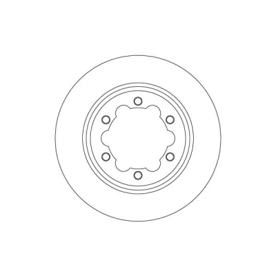 Bilde av TRW Bremseskive 325mm 30mm 6 145mm ventilert spraylakkert DF6774S Bremseskiver, Skivebremser