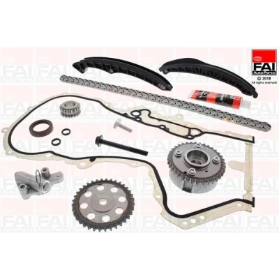 Bilde av FAI AutoParts TCK202L2VVT Registerkjedesett med tetning, tannhjul simplex, Kjede m/lite støy AUDI: A3 Sportback, Hatchback