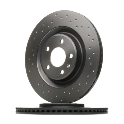 Bilde av BREMBO 09.B969.1X Bremseskiver 330 22 5 perforert / ventilert belagt høy karbon med skruer AUDI: A6 C7 Avant, A5 B8 Coupé, A4 PORSCHE: Macan