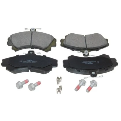 Bilde av MAPCO 6499 Bremseklosser framaksel inkl. slitasjevarselkontakt MITSUBISHI: COLT 6, Carisma Sedan, Hatchback, VOLVO: S40 I, V40 Stasjonsvogn