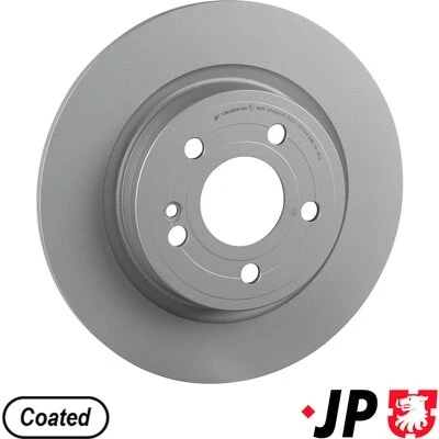 Bilde av JP GROUP Bremseskive MERCEDES BENZ: A Klasse bakaksel 295mm 12mm 5 fullt ut belagt 1363204100 2474230212,360406169701 Bremseskiver, Skivebremser