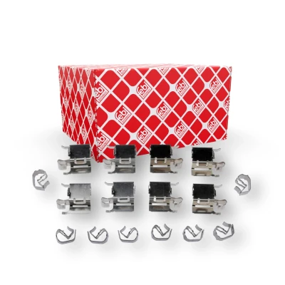 Bilde av FEBI BILSTEIN 182724 Tibehørsett, skivebremse belegg framaksel TOYOTA: RAV4 III SUV, Auris Hatchback, Urban Cruiser