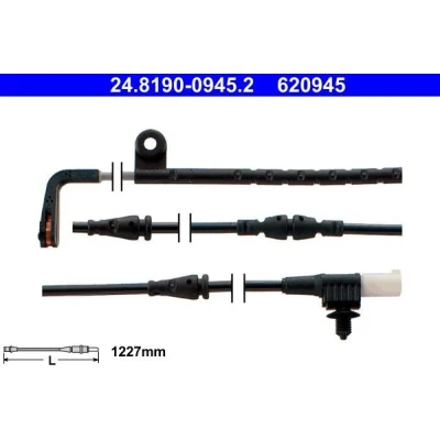 Bilde av ATE 24.8190 0945.2 Bremsebeleggslitasje LAND ROVER: Range Rover Sport