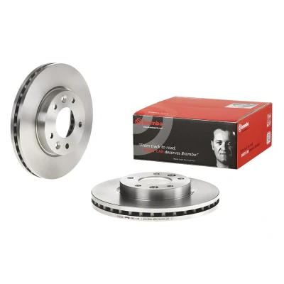 Bilde av BREMBO 09.A609.10 Bremseskiver 274 28 5 innvendig ventilert KIA: CARNIVAL 2