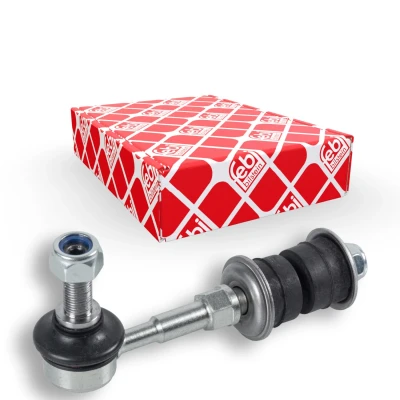 Bilde av FEBI BILSTEIN 42984 Stabstag venstre bakaksel, høyre bakaksel 135 M12 x 1,25, M10 1,25 med mutter, underlagsskiver, lager Stål sølv