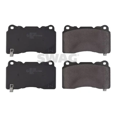 Bilde av SWAG 40 11 6151 Bremseklosser framaksel med akustisk slitasjevarsel TESLA: Model S, X, OPEL: Insignia A Sports Tourer, Hatchback
