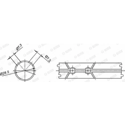 Bilde av GLYCO H1379/5 0.30MM Veivaksellager aluminumlegering på stålunderlag MINI: Countryman, PEUGEOT: 308 I Hatchback