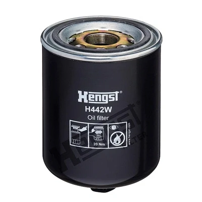 Bilde av HENGST FILTER H442W Oljefilter 1 1/2 16 U Påskruingsfilter