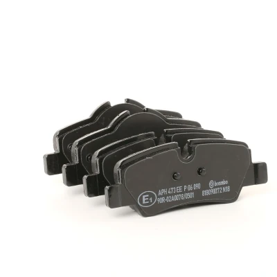 Bilde av BREMBO P 06 090 Bremseklosser klargjort for slitasjeindikator med bremsecaliperskruer tilbehør MINI: Hatchback