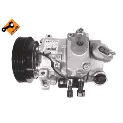 Bilde av NRF 32738 Kompressor DCS17EC 12 PAG 46 med kompressorlje, tetningsring EASY FIT VOLVO: XC70 II Stasjonsvogn, V70 3, V60 I