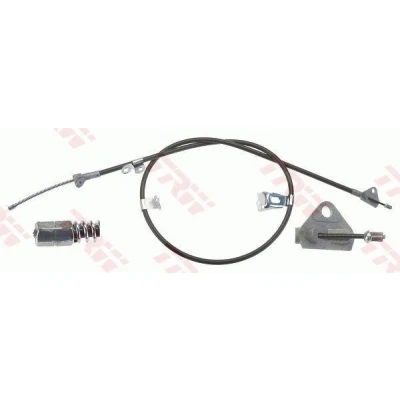 Bilde av TRW GCH451 Bremsekabel 1520, 1390 Skivebrems TOYOTA: Yaris I Hatchback