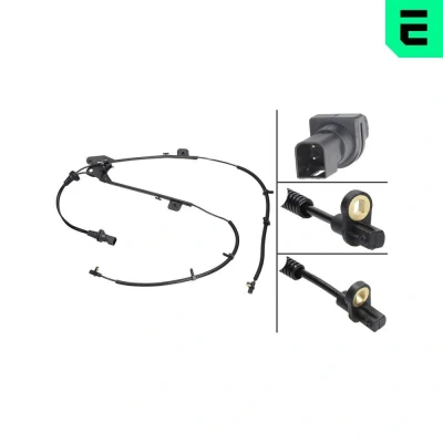 Bilde av OPTIMAL 06 S087 ABS sensor aktiv 1200/1200 FORD: FIESTA 5