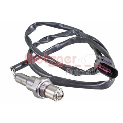 Bilde av METZGER 0895666 Lambdasonde etter katalysator diagnosesonde 4 D formet AUDI: A3 Sportback, VOLKSWAGEN: Golf 7