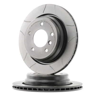Bilde av BREMBO MAX LINE 09.6841.75 Bremseskiver 298 20 5 innvendig ventilert, med sliss belagt høy karbon skruer BMW: Touring, Sedan