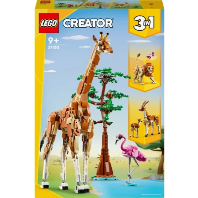 Bilde av LEGO Creator 31150 Ville dyr på safari Byggesett