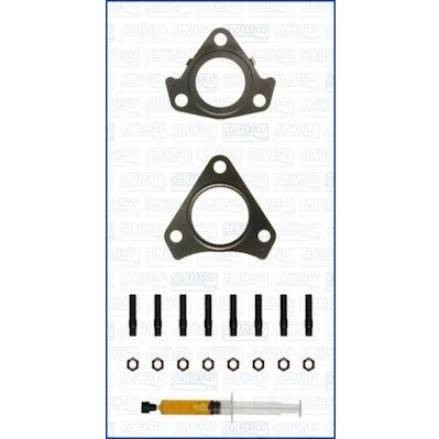 Bilde av AJUSA JTC11764 Monteringssett, lader with studs, syringe oil med tetning montageanvisning HONDA: ACCORD 8 Kombi