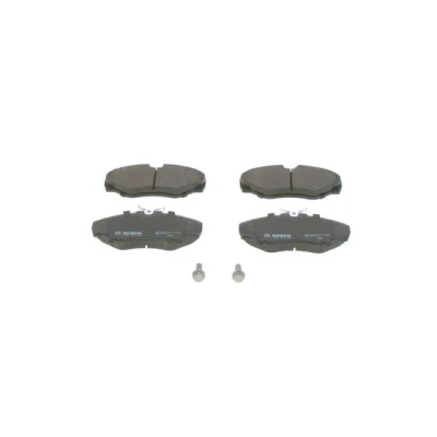 Bilde av BOSCH 0 986 424 531 Bremseklosser Low Metallic med antihyle blikk, skruer tilbehør RENAULT: ESPACE 3