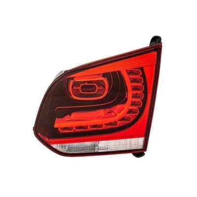 Bilde av HELLA 2TZ 010 409 141 Baklykter høyre indre del LED, W16W 12 mørk, Rød med lyspære, pæreholder VOLKSWAGEN: GOLF 6