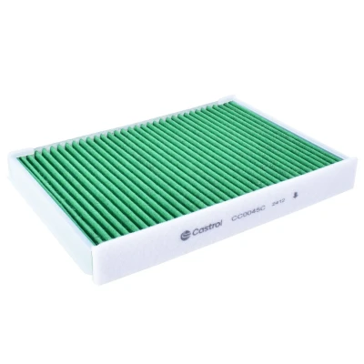 Bilde av Castrol filters CC0045C Kupéfilter Karbonfilter, med antibakteriell effekt 290mm 196mm 36mm VOLVO: V70 3, XC60 I, 2
