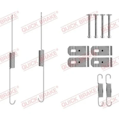 Bilde av QUICK BRAKE 105 0888 Tilbehørsett, bremsesko ISUZU: D Max II Pick up, MITSUBISHI: L200 / Triton IV up