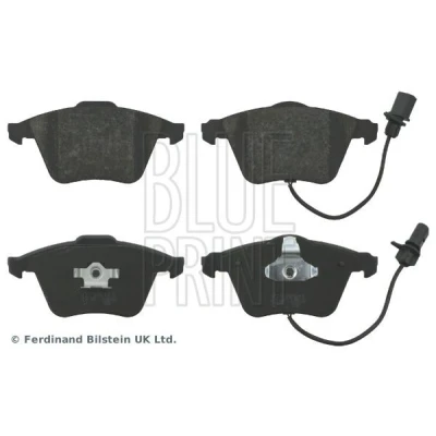 Bilde av BLUE PRINT ADV184230 Bremseklosser framaksel inkl. slitasjevarselkontakt med kolbleklips AUDI: A6 C6 Avant, A4 B7 Allroad