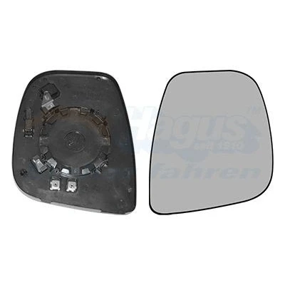 Bilde av Van WEZEL 0944838 Speilglass høyre CITROËN: Berlingo