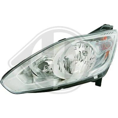 Bilde av DIEDERICHS 1467081 Frontlykter venstre H7, H7/H1, H1 FORD: C Max 2