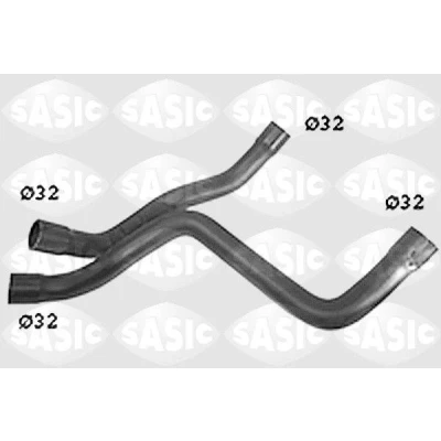 Bilde av SASIC SWH6835 Radiatorslange nedre venstre