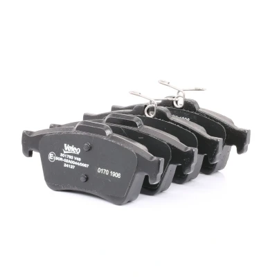 Bilde av VALEO 301783 Bremseklosser FIRST bakaksel ekskl. slitasjevarselkontakt med antihyle blikk FORD: FOCUS 3 Turnier, Grand C Max, VOLVO: V50