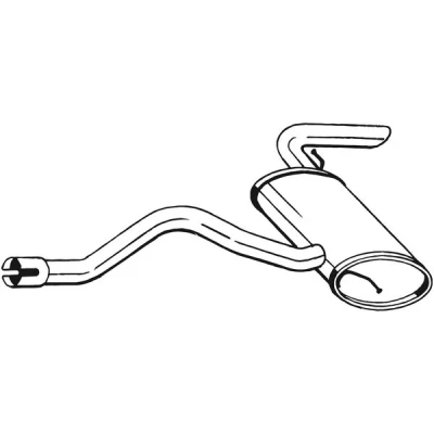Bilde av sluttlyddemper, mercedes benz viano [w639], vito / mixto skåp buss 6394903781