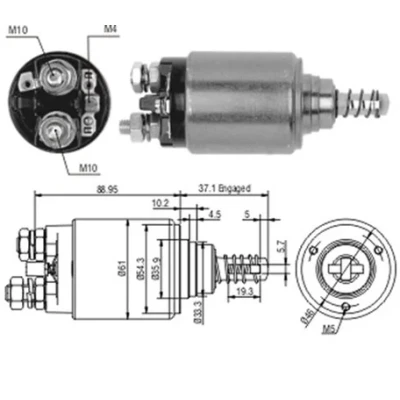 Bilde av MAGNETI MARELLI 940113050189 Magnetbryter, starter