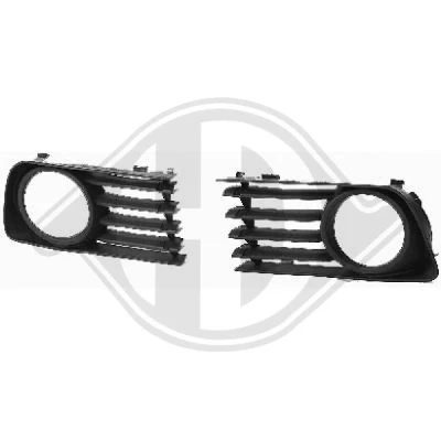 Bilde av DIEDERICHS 6635042 Ventilasjonsgitter med hull(er) for tåkelys høyre TOYOTA: Prius II Liftback