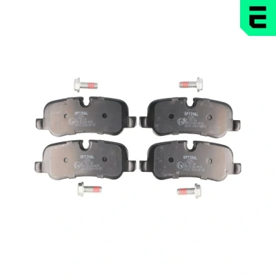 Bilde av OPTIMAL BP 12396 Bremseklosser bakaksel med bremsecaliperskruer LAND ROVER: Discovery 4, 3, Range Rover Sport